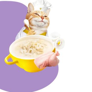 Корм влажный Moochie Сreamy Broths с курицей и кальмарами для кошек 40г - купить, цены на MasterZoo - фото 2