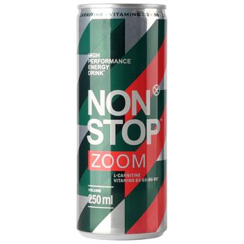 Напиток энергетический Non Stop Zoom 250мл - купить, цены на Эпицентр FOOD - фото 1