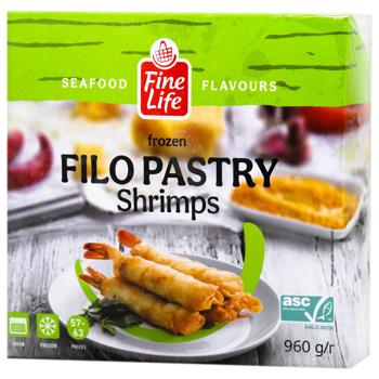 Fine Life Philo Frozen Shrimp 960g - buy, prices for METRO - photo 1