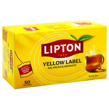 Lipton Yellow Label Black Tea 2g*50pcs - buy, prices for - photo 2