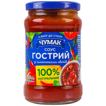 Соус Чумак Острый 300г - купить, цены на Чудо Маркет - фото 1