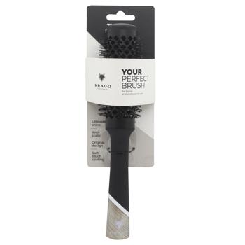 Krago Soft Touch Line Ceramic Thermal Brush 33mm - buy, prices for - photo 1