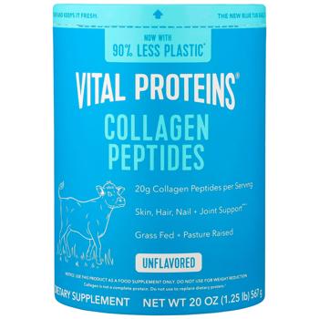 Пептиды коллагена, Collagen Peptides, Vital Proteins, без вкуса, порошок, 567 г - купить, цены на Biotus - фото 1