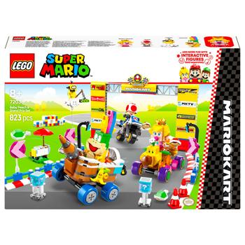 Конструктор Lego Super Mario Mario Kart Baby Peach & Grand Prix 72036 - купити, ціни на Auchan - фото 1