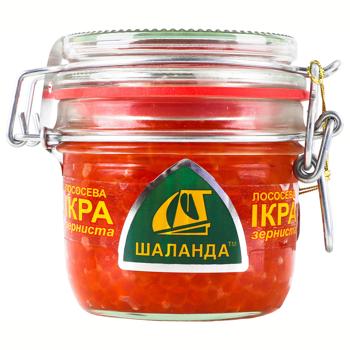 Ікра Шаланда лососева зерниста 230г - купити, ціни на ULTRAMARKET - фото 2