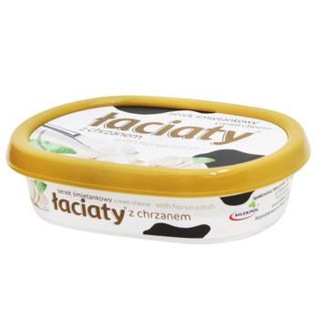 Сыр Laciaty сливочный с хреном 135г - купить, цены на NOVUS - фото 1