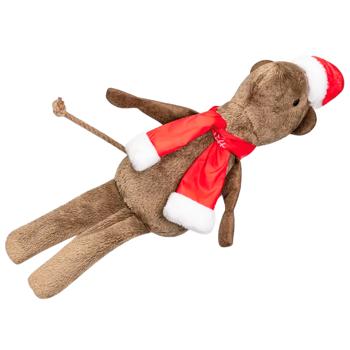 Pet Fun Новорічний Сурикат іграшка для собак 10х35 см - коричневий - купити, ціни на MasterZoo - фото 2