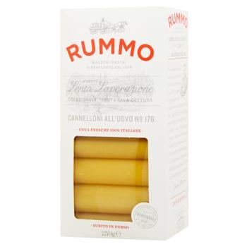 Макаронные изделия Rummo All'uovo №176 Яичные каннелони 250г - купить, цены на ULTRAMARKET - фото 1