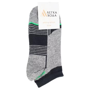 Lehka Khoda Children's Socks s.22-24 Grey Melange - buy, prices for EKO Market - photo 1