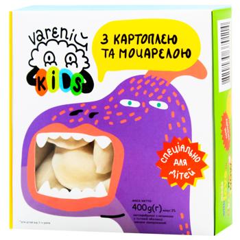 Vareniy Children's Dumplings with Potatoes and Mozzarella 400g