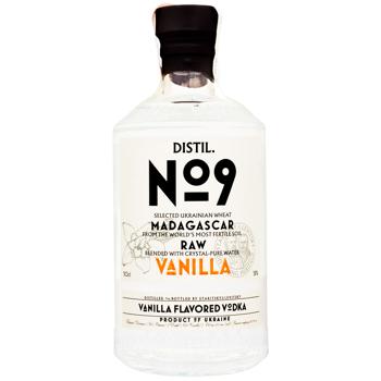 Горілка Distil.№9 Ваніль 38% 0,5л