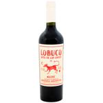 Вино Lobuco Malbec красное сухое 12,7% 0,75л