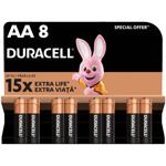 Duracell AA Alkaline Batteries 8pcs