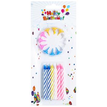 Zed Cake Candles 12pcs
