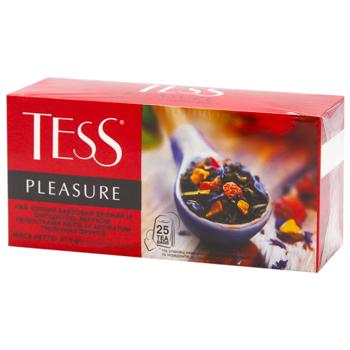 Чай чорний Tess Pleasure в пакетиках 25шт*1.5г - купити, ціни на Чудо Маркет - фото 6