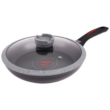 Сковорода Krauff зі скляною кришкою 24см - купити, ціни на МегаМаркет - фото 2