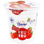 Bauer Fru Fru Yogurt Strawberry 0.1% 150g