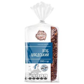 Хліб Agrola Шведський 280г - купити, ціни на Grono - фото 1