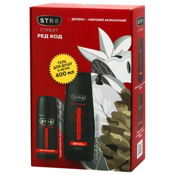 Подарунковий набір STR8 Ред Код (дезодорант/гель д/душу) - купить, цены на ULTRAMARKET - фото 1