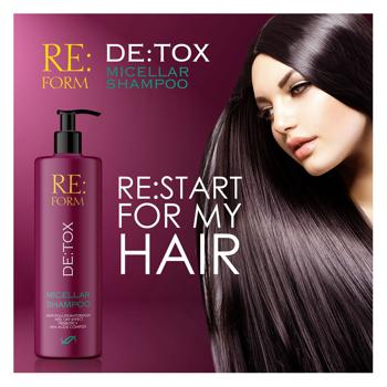 Re:form De:tox Detoxification of Hair Shampoo 400ml - buy, prices for - photo 6