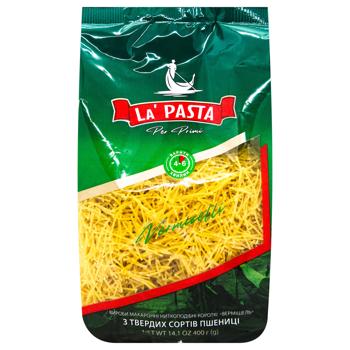 Макаронные изделия La Pasta Вермишель 400г - купить, цены на NOVUS - фото 5