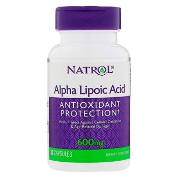 Natrol Alpha Lipoic Acid 600mg 30 capsules - buy, prices for Biotus - photo 1