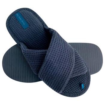 Twins 9207 HS-VL Waffle Dark Blue Men Slippers s.42/43 - buy, prices for Vostorg - photo 3
