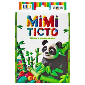 Набір д/ліплення Strateg мімі тісто Панда 31055 - купити, ціни на КОСМОС - фото 1