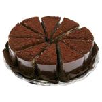 Napoleon Cake with Chocolate Cream