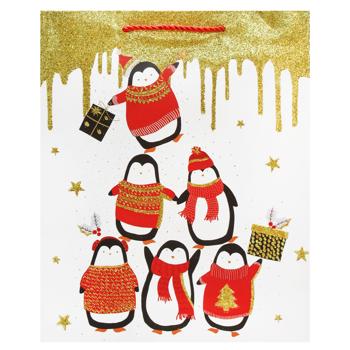 Пакет подарунковий Greenwich 32х26х10см в асортименті - купити, ціни на NOVUS - фото 4