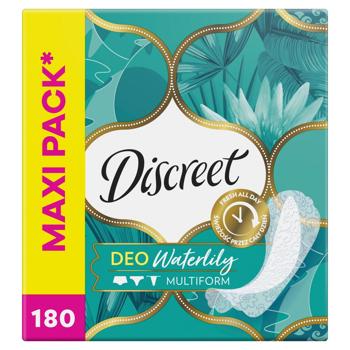 Discreet Deo Waterlily Daily Pads 180pcs - buy, prices for Auchan - photo 2