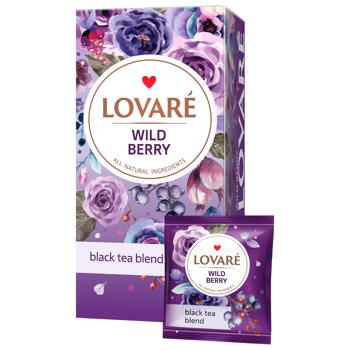 Lovare Wild Berries Black Tea 1.5g*24pcs - buy, prices for Epicentr FOOD - photo 1