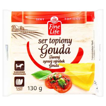 Fine Life Gouda Cheese Slices 130g - buy, prices for METRO - photo 1