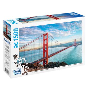 Пазл Puzzleville Мост Золотые ворота, Сан-Франциско, США 1500 элементов