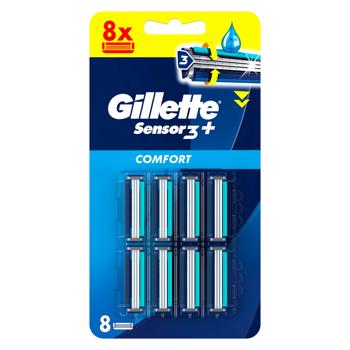 Gillette Sensor 3+ Replacement Cartridges 8pcs