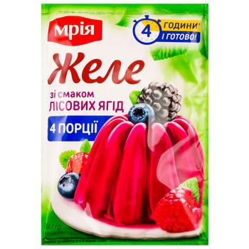 Mriya Jelly with Forest Berry Flavor 78g - buy, prices for METRO - photo 1