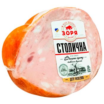 Ковбаса Столична вар нат/обол в/г (ваг) Зоря Дніпра - купити, ціни на Восторг - фото 2