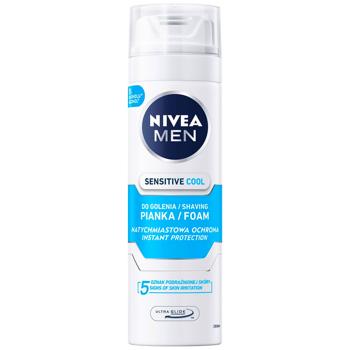 Nivea Cooling Shaving Foam for Sensitive Skin 200ml - buy, prices for ULTRAMARKET - photo 3