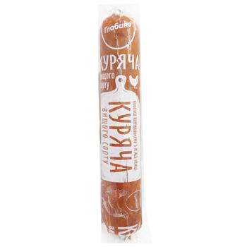 Globino High Grade Semi-Smoked Chicken Sausage 350g - buy, prices for MegaMarket - photo 1