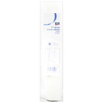 White Paper Cup 180ml 50 pcs - buy, prices for - photo 2
