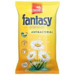 Серветки вологі Fantasy Premium антисептичні 15шт