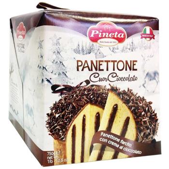 Кекс Pineta Panettone с шоколадным кремом 750г