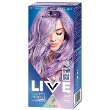 Краска для волос Live Ultra Brights Pretty Pastels L120 Сиреневые румяна - купить, цены на Идеал - фото 3