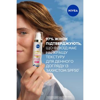 Флюїд для обличчя Nivea Luminous 630® Потрійний захист денний SPF50 40мл - купити, ціни на За Раз - фото 4