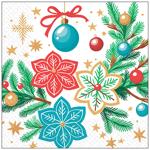 Margo Decorations Three-layer Napkins 33x33cm 18pcs