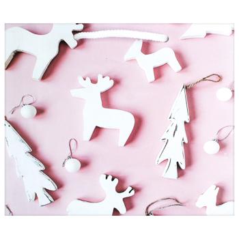 Пакет подарочный бумажный 16,5*16*7см - купить, цены на КОСМОС - фото 4