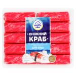 Крабові палички Водний Світ Снiжний краб для суші охолоджені 180г