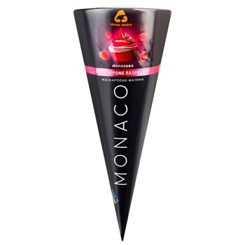 Three Bears Monaco Mascarpone-Raspberry Ice Cream 100g - buy, prices for COSMOS - photo 1