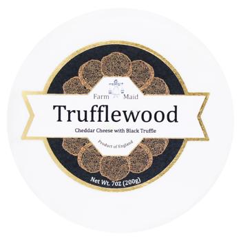 Сир Чеддер Trufflewood фермерський Singletons&Co 200 г - купити, ціни на WINETIME - фото 1