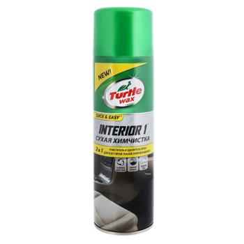 Turtle Wax Interior 1 2in1 Dry Cleaning 500ml - buy, prices for MegaMarket - photo 1